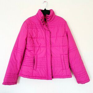 New York & Company Pink Outer Cold Weather Puffer Jacket Size Medium